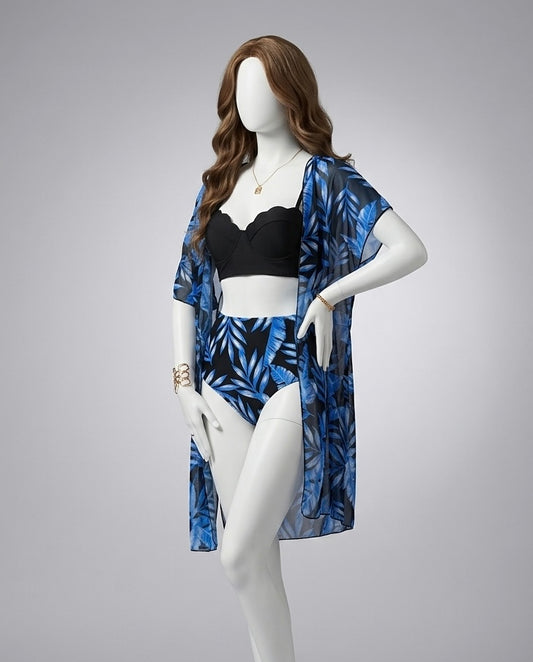 Women Swimsuit Cover Set