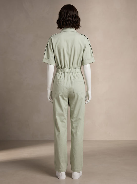 Casual Cargo Jumpsuit