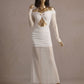 Long Sleeve Halter Dress