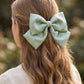 Double Layer Satin Hairbow