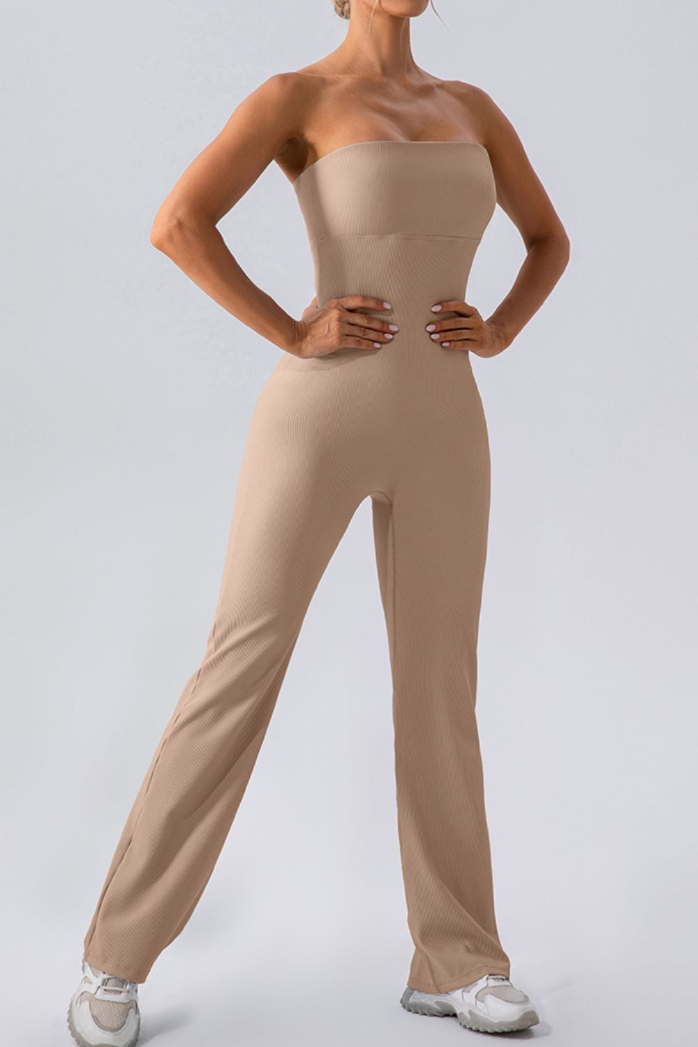 Chest-Scoping Jumpsuit, Sports Jumpsuit,High Elasticity,Skin-Friendly And Comfortable.