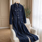 Long Sleeve Denim Jumpsuit