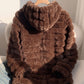 Hooded Fur Jacket