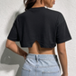 Short Sleeve Crop Top