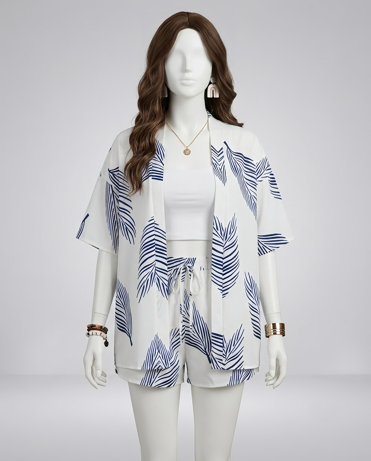 Two Piece Shorts Set