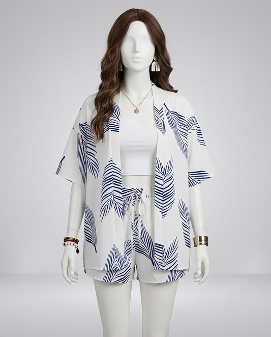 Two Piece Shorts Set