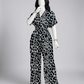 Women Short Sleeve Jumpsuit