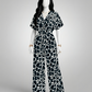 Women Short Sleeve Jumpsuit