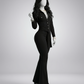 Long Sleeve Flare Jumpsuit