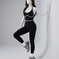 Sporty Halter Jumpsuit Set