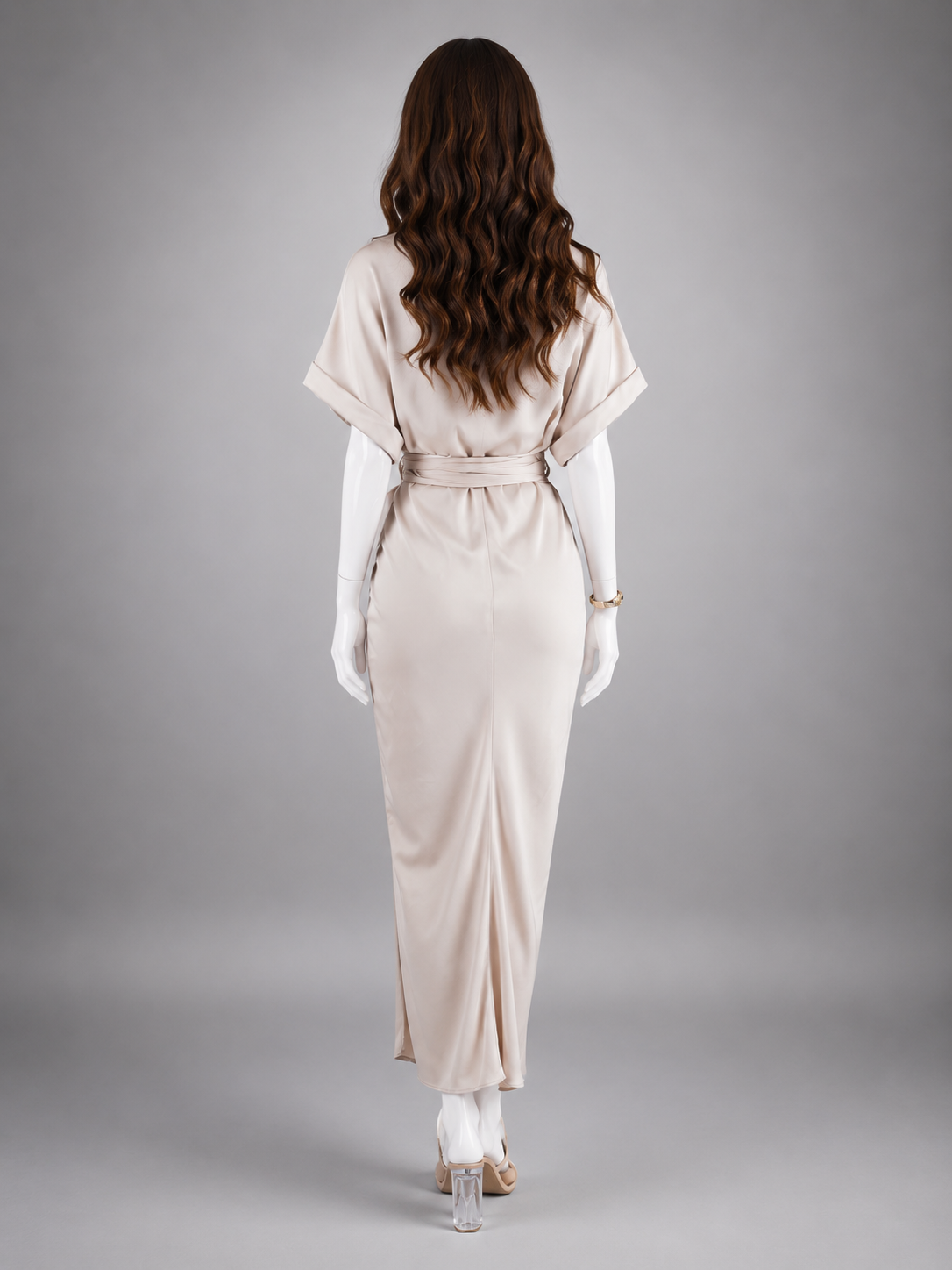 Women's Shirt Midi Dress
