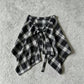 Asymmetric Wrap Tie Skirt