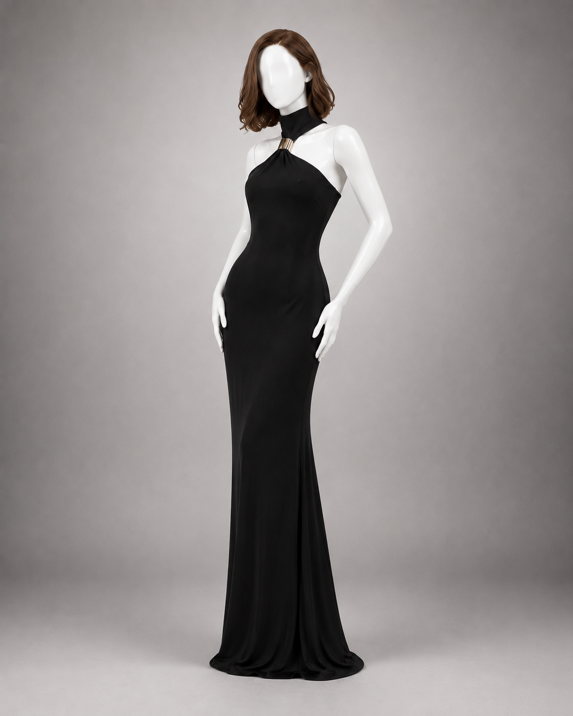 Halter Neck Maxi Dress
