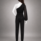 Women One Shoulder Jumpsuit