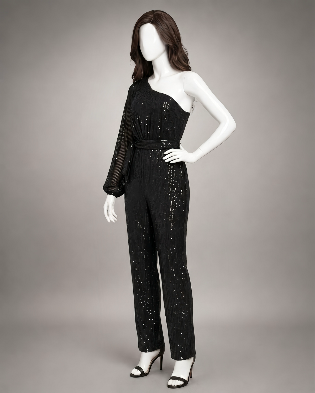 Women One Shoulder Jumpsuit
