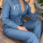 New Fashion Casual Women Denim Jumpsuit Full Sleeve Turn-down Collar Sashes Women Jumpsuit.