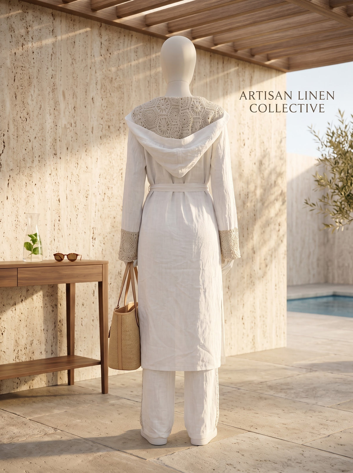 Elegant Crochet Three Piece