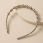 Elegant graduated beaded tiara.