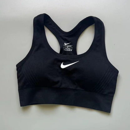 Original Nike sports bra style sexy quick-drying without rims.