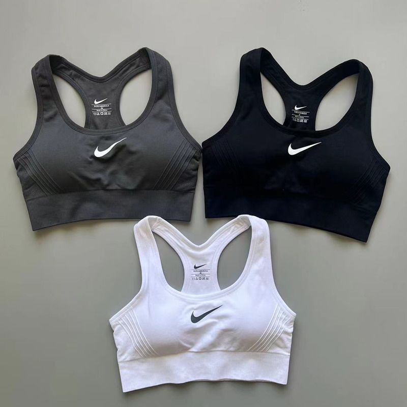 Original Nike sports bra style sexy quick-drying without rims.