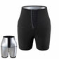 Odorless all silver all blue yoga clothing high waist sports fitness shorts breasted belly control sweat pants waist yoga pants