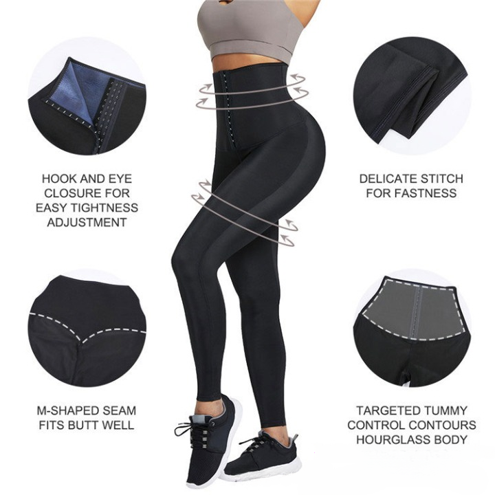 yoga clothing high waist sports belly button sweat pants