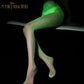 Manyan hollow luminous pantyhose closed crotch not open file net stockings fishnet stockings.