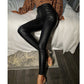 European and American clothing wish casual Legging small leg foreign trade not leather pants.