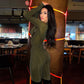 style hot girl fashion sports leather webbing dividing line long-sleeved zipper tight hip jumpsuit.