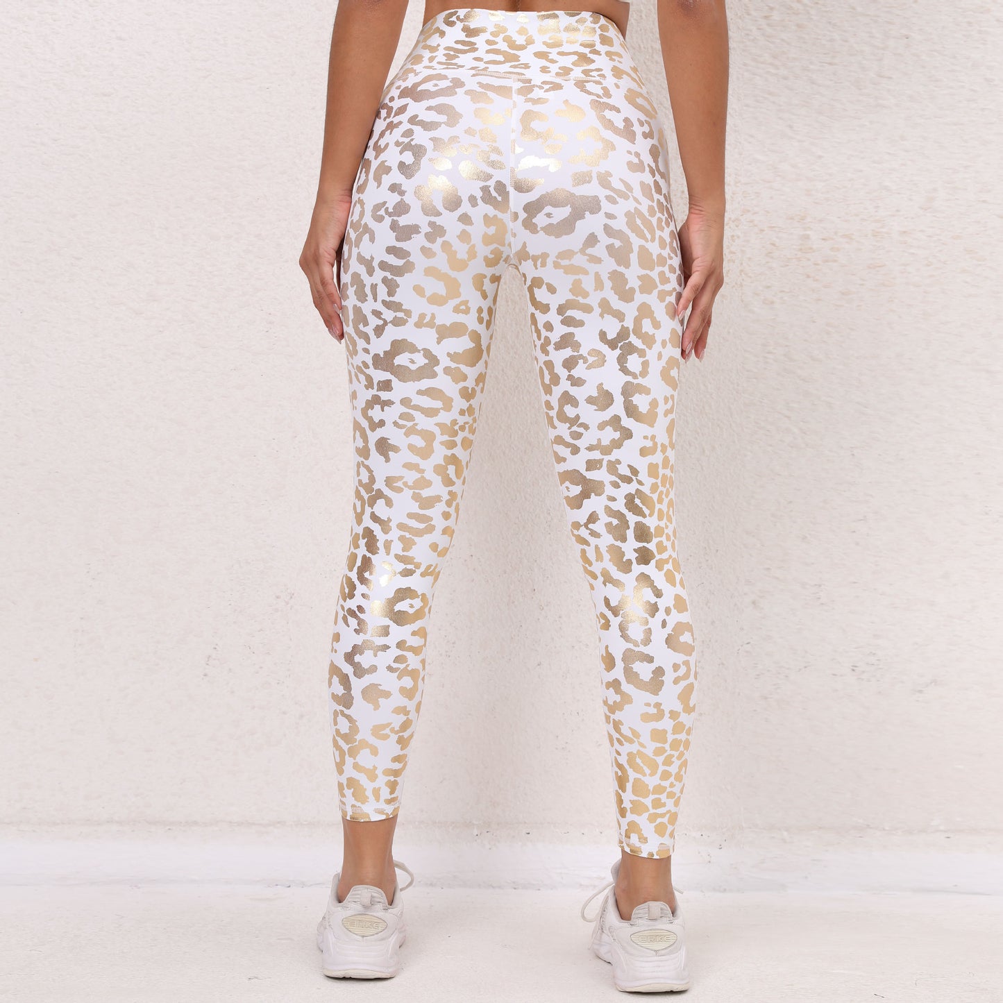 tight stretch print yoga pants