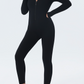 European and American quick-drying one-piece seamless yoga wear sports suit women's tight-fitting dance fitness yoga jumpsuit