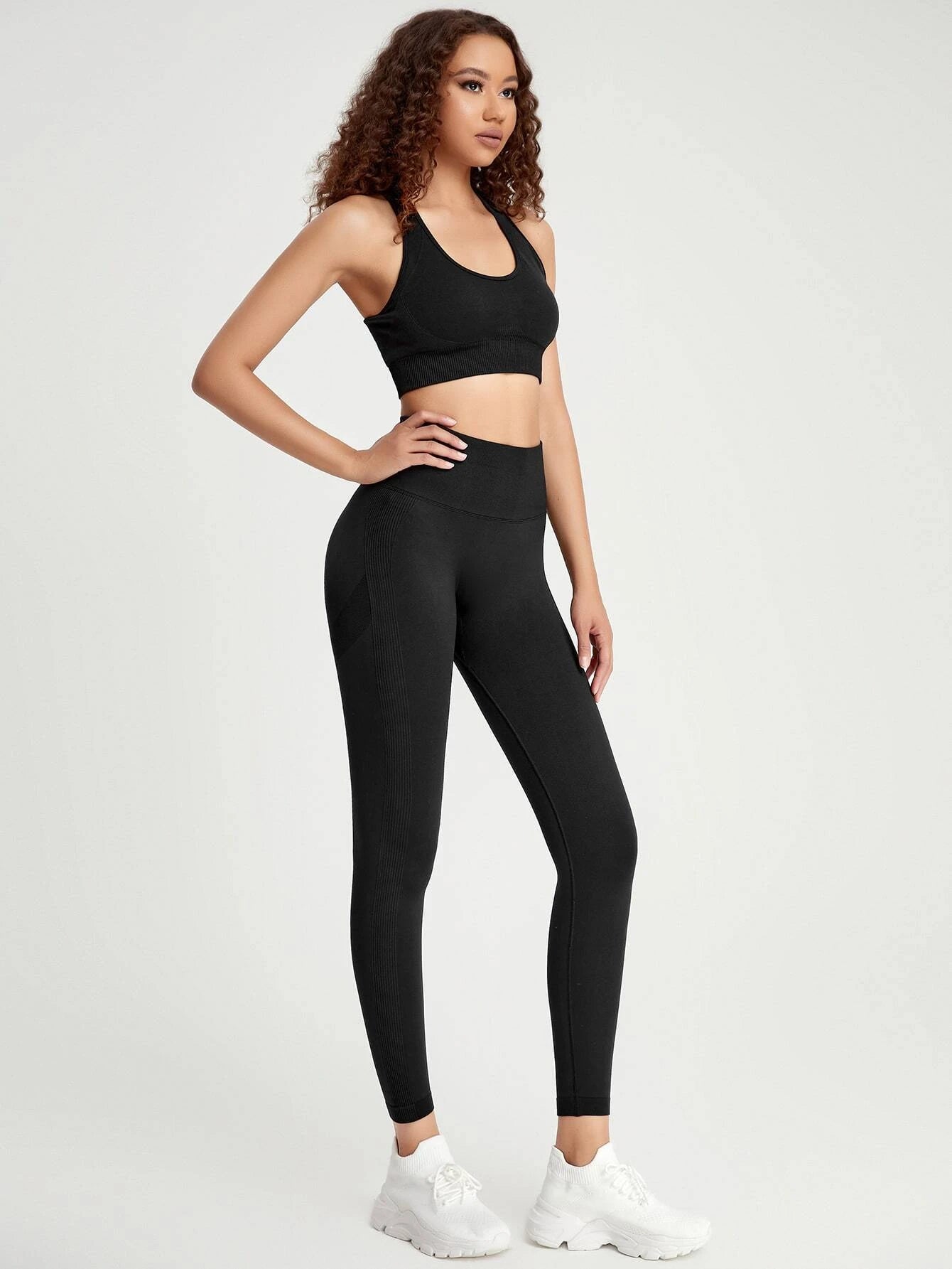 Seamless Racer Back Sports Set