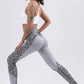 seamless leopard print yoga pants